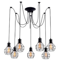 Arte Lamp Spider A1109SP-7BK