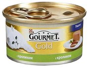 Gourmet Корм для кошек Gold Паштет с кроликом фото