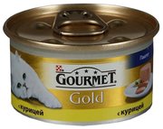 Gourmet Корм для кошек Gold Паштет с курицей фото