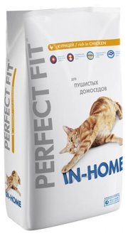 Perfect Fit Корм для кошек In-home Сухой корм с курицей фото