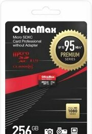 OltraMax Premium Series microSDXC 256GB OM256GCSDXC10UHS-1-PRU3 W фото